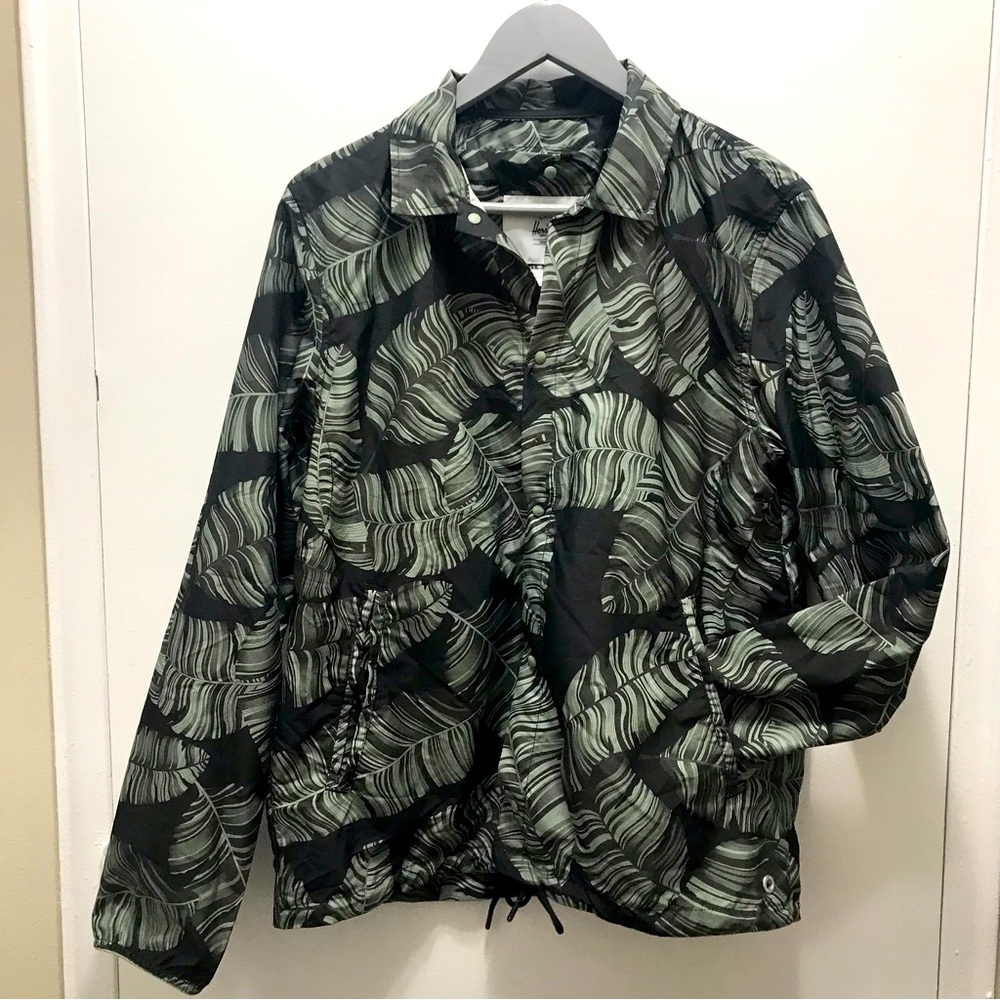 Herschel Supply Co. Voyage Coach packable Windbreaker size Small